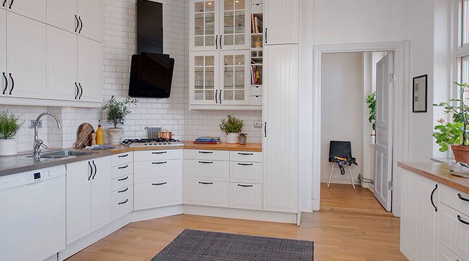cocina limpia