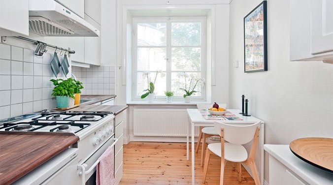cocina pequeña