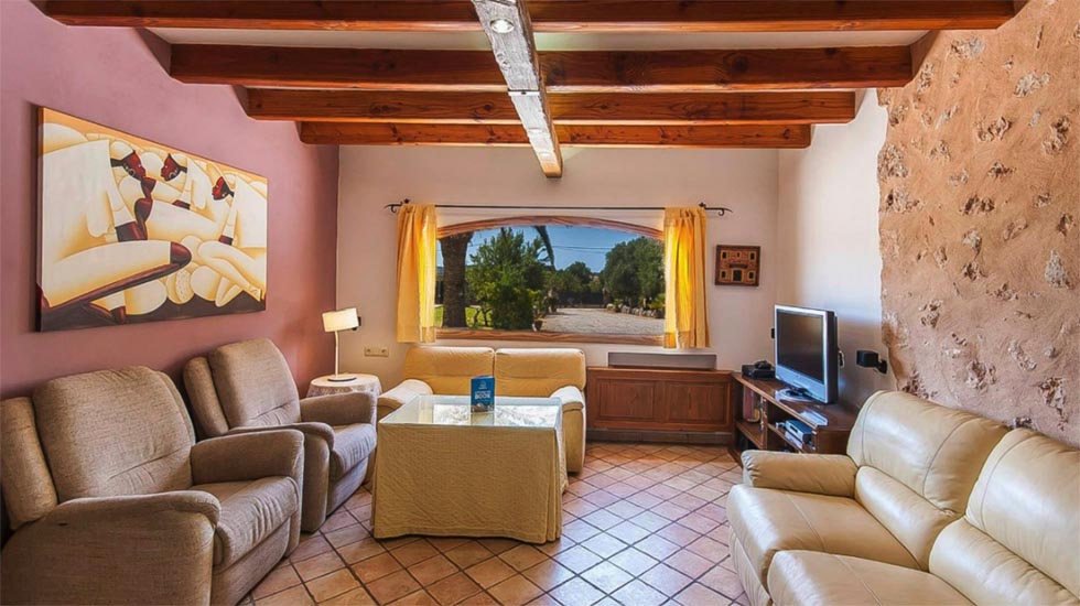 Terraza con piscina privada