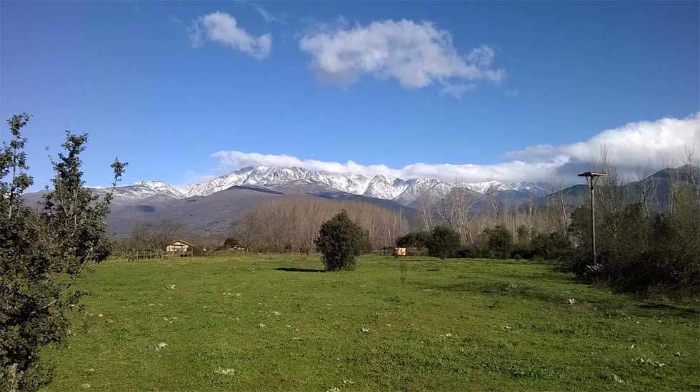 Vistas a la Sierra de Gredos