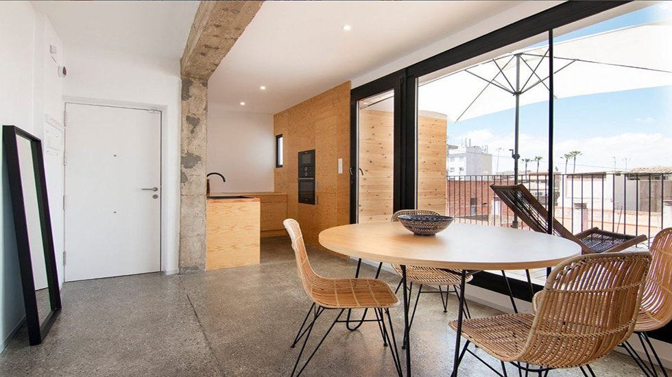 Madera y minimalismo