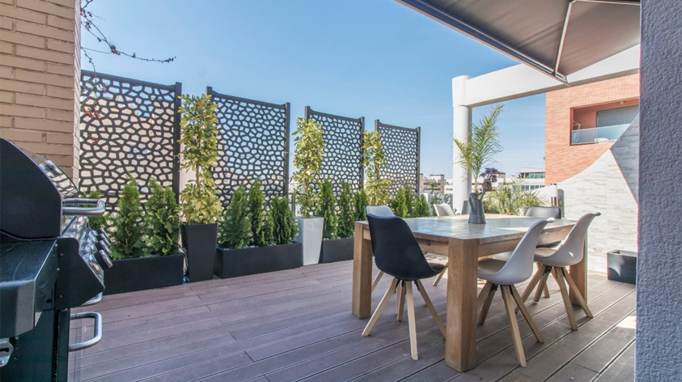 Terraza con encanto