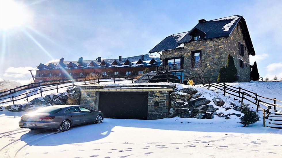 Casa en la nieve