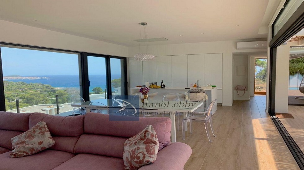 chalet moderno con vistas al mar chalet en el Mediterraneo