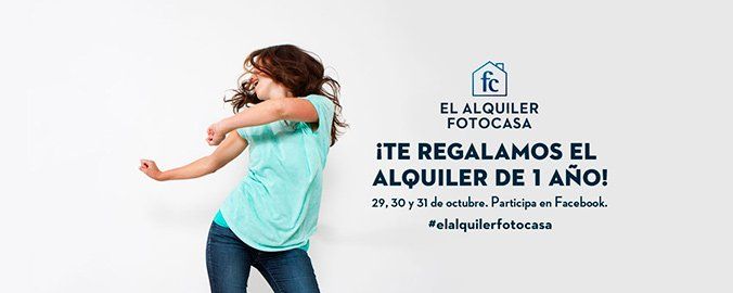 Fotocasa te regala el alquiler de un año