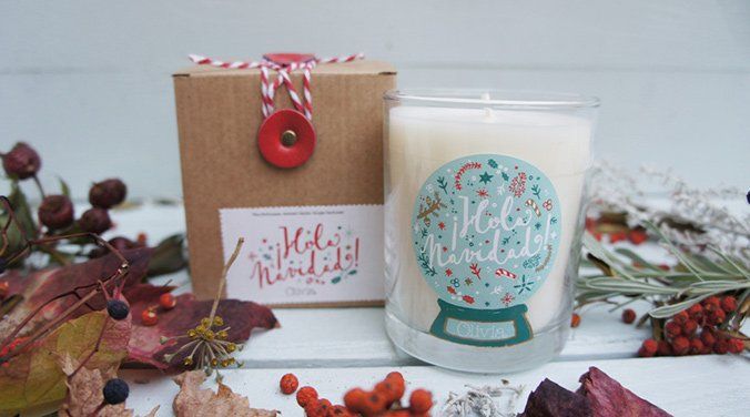 decoracion mesa navidad