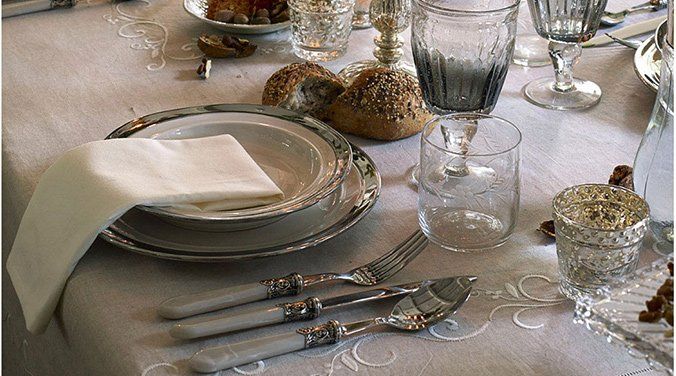 decoracion mesa navidad