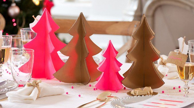 decoracion mesa navidad