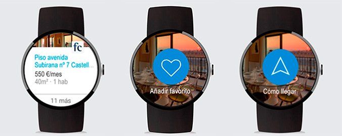 Encuentra la casa ideal desde tu smartwatch