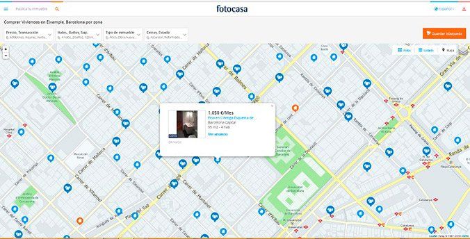 parrilla por mapa fotocasa