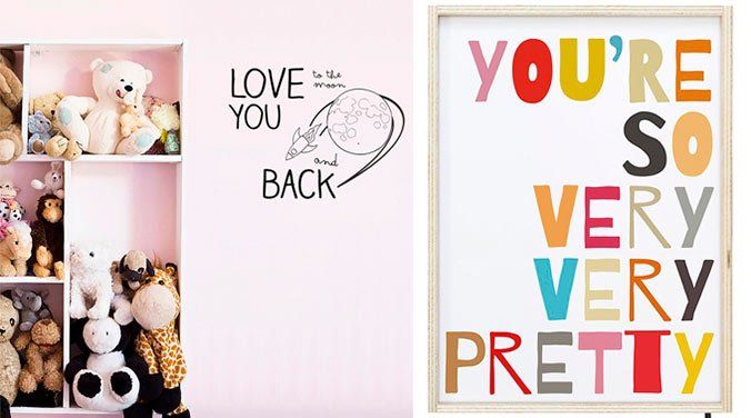 habitacion niños cuadros