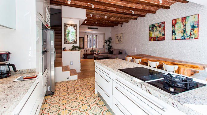 Tipos de suelo en la cocina