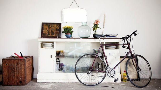 como decorar con bicis