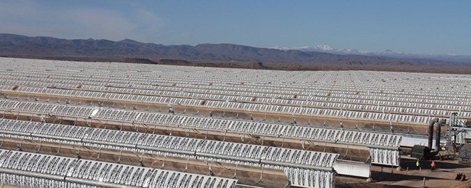 La planta termosolar más grande del mundo, construida por empresas españolas