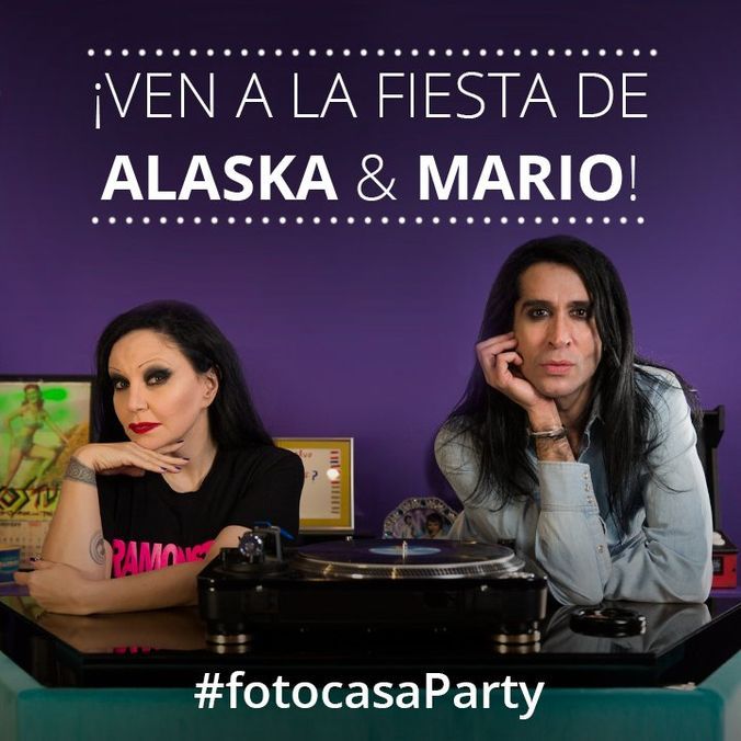 Alaska y Mario Vaquerizo en fotocasa