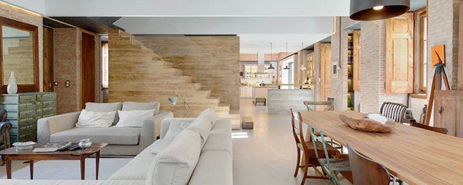 5 maneras de separar espacios sin necesidad de tabiques