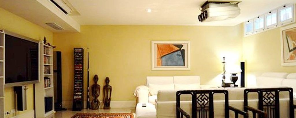 Viviendas con sala de cine