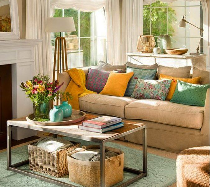 10 ideas para inyectar color en casa - Fotocasa Life Color_en_casa_cojines