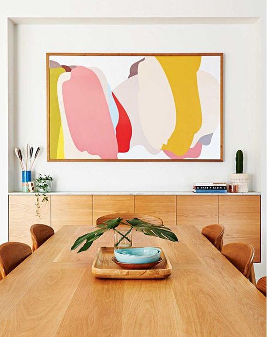 10 ideas para inyectar color en casa - Fotocasa Life Color_en_casa_cuadro_arte