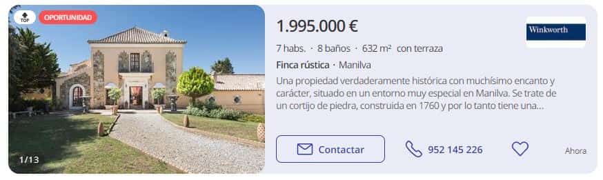 ¿Conocías estos majestuosos palacios en venta? - Fotocasa Life Palacio en Manilva