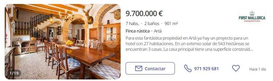 ¿Conocías estos majestuosos palacios en venta? - Fotocasa Life Palacio en Artà