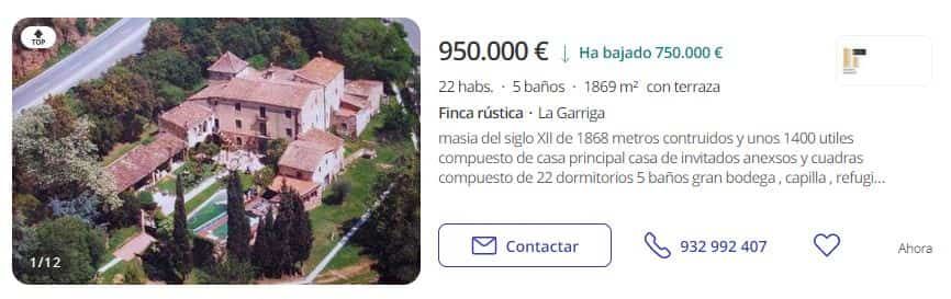 ¿Conocías estos majestuosos palacios en venta? - Fotocasa Life Masia en venta