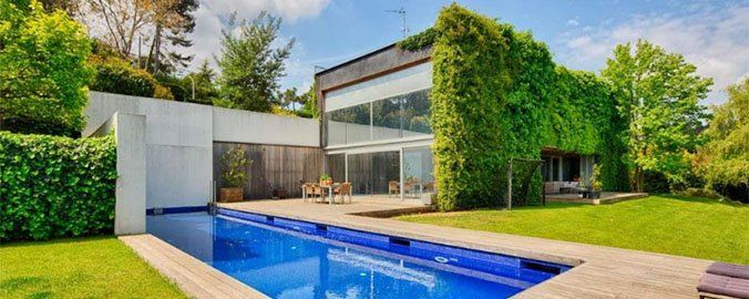 Seis espectaculares viviendas con jardín vertical