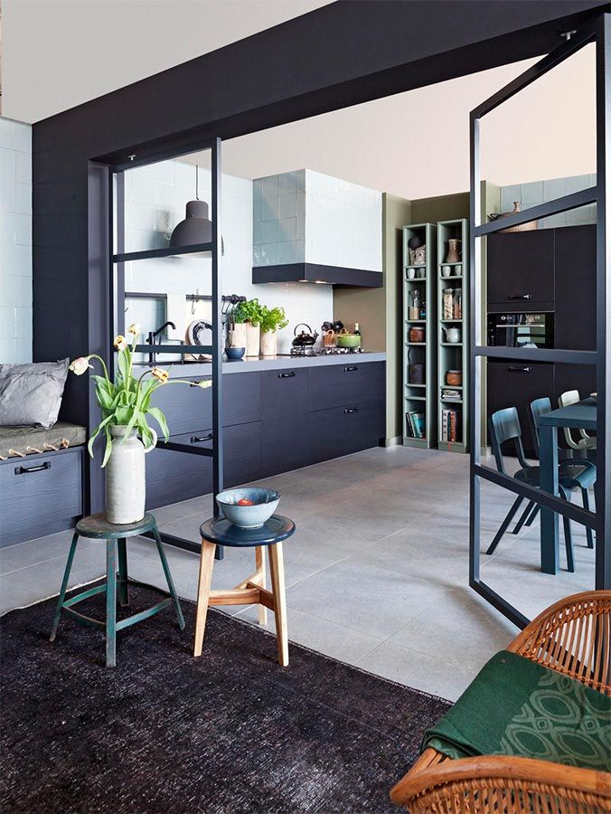 cocinas-semiabiertas-cocina-pared-de-cristal