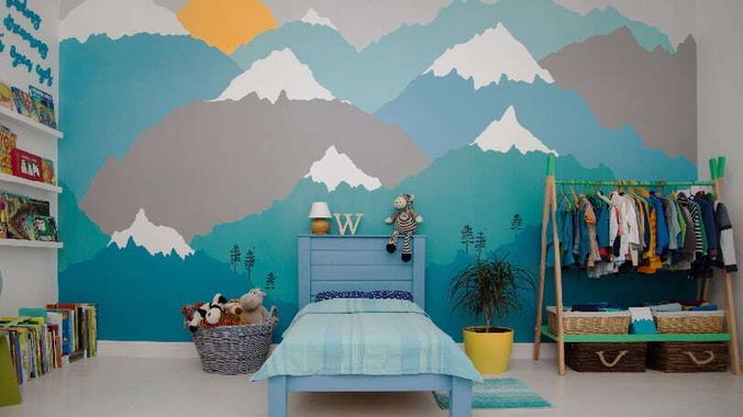 Murales de pared habitación niños Mural de pared infantil
