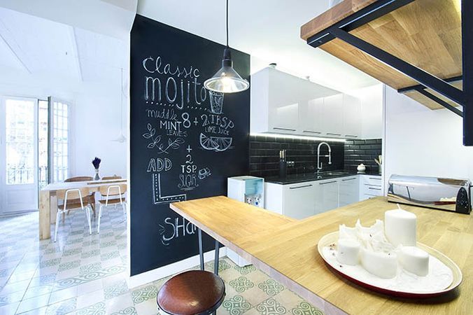 Tabique para cocina decoración