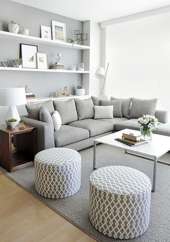 Renovar tu hogar pintando la pared con los colores tendencia - Fotocasa Life La pintura gris aportará equilibrio y sofisticación.