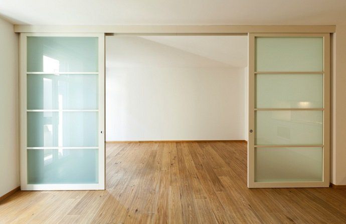 puertas correderas en casas pequeñas Casas pequeñas decoración