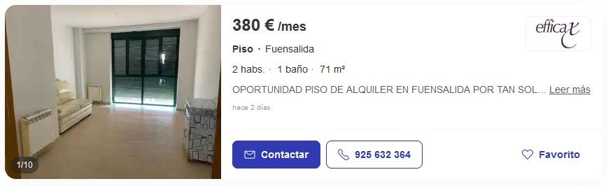 Piso en Fuensalida Piso en Fuensalida