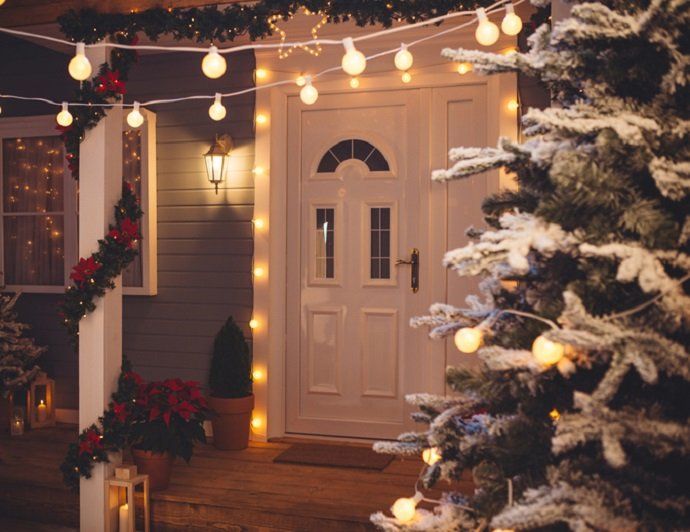 Iluminación exterior navidad