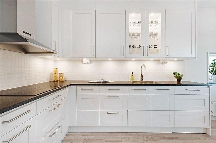 Cocina de la casa sueca