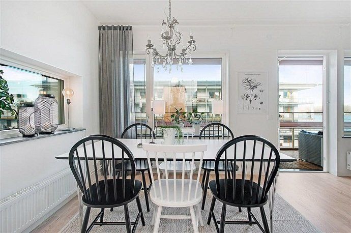 Comedor con vistas