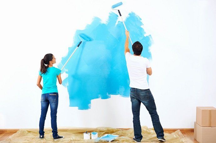 pintar las paredes de tu hogar