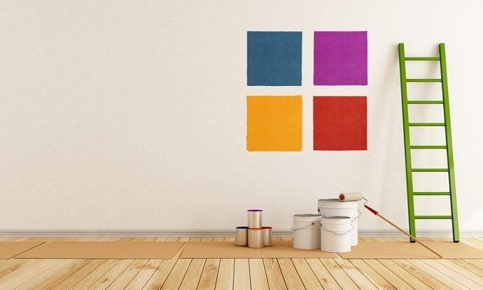 pintar las paredes de tu hogar