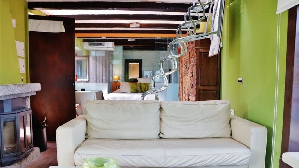 Interior de un castilllo en venta