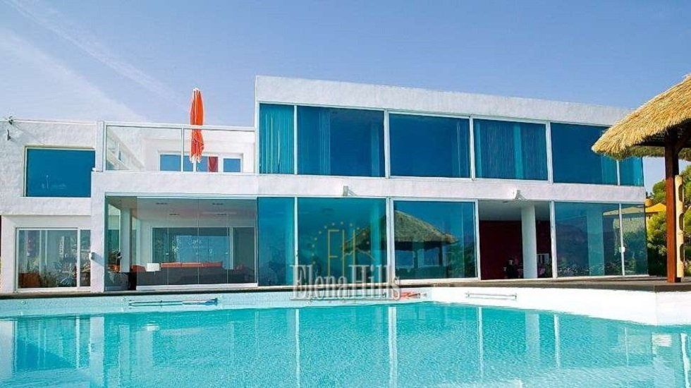 Una casa con acceso directo a la playa