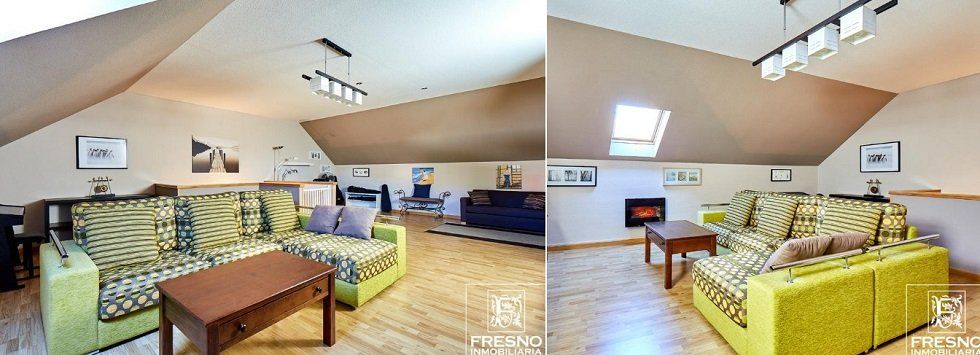 Una buhardilla muy amplia 