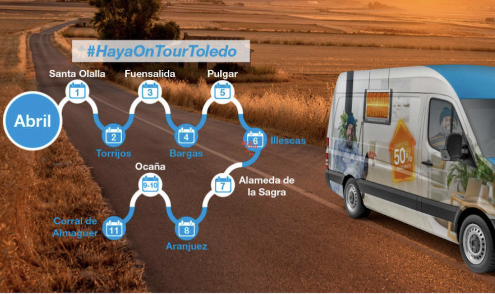 Haya Real Estate de ruta por Toledo con descuentos del 50% en más de 5.500 inmuebles