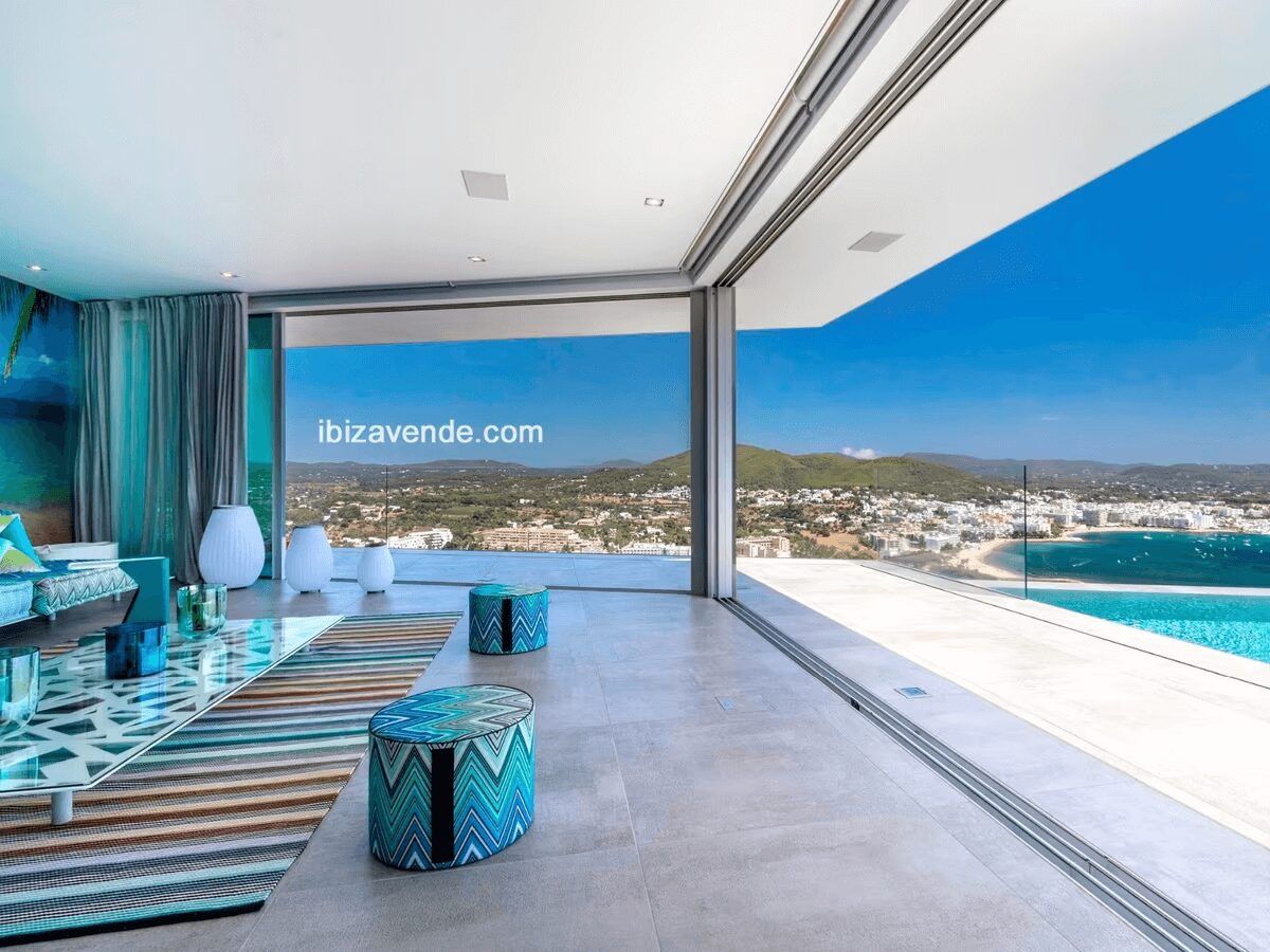 zona de estar acristalada