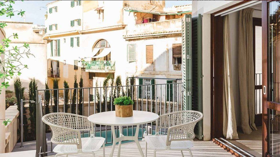 Terraza de palacio