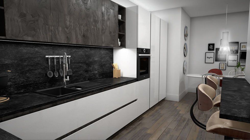 Cocinas modernas con mucho estilo
