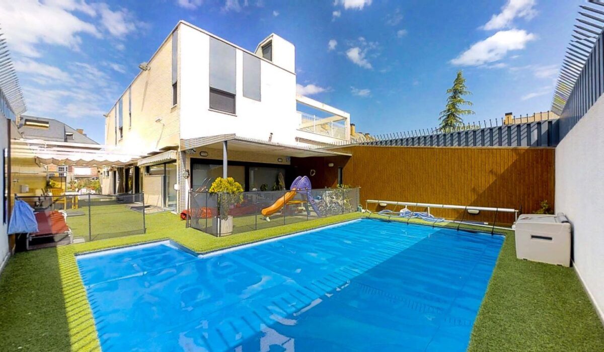 Chalet con piscina