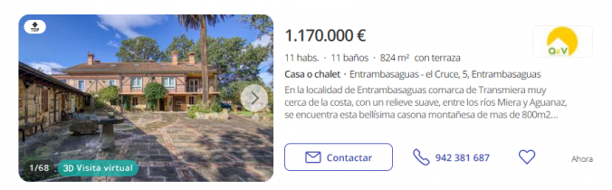 casona con jardín Casas con jardín