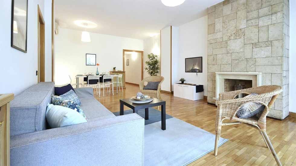 Habitaciones cálidas para el cambio de estación