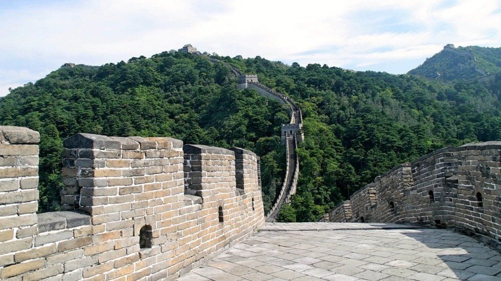 La muralla China maravilla arquitectónica