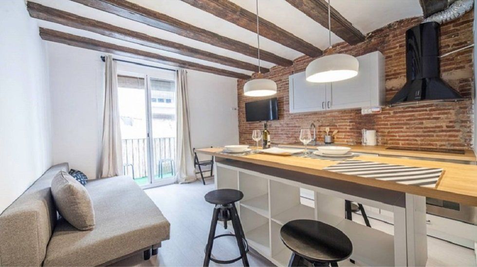 Pisos pequeños y equipados